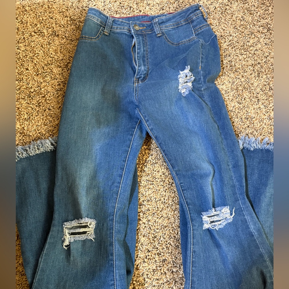 Blue Jean Bellbottoms